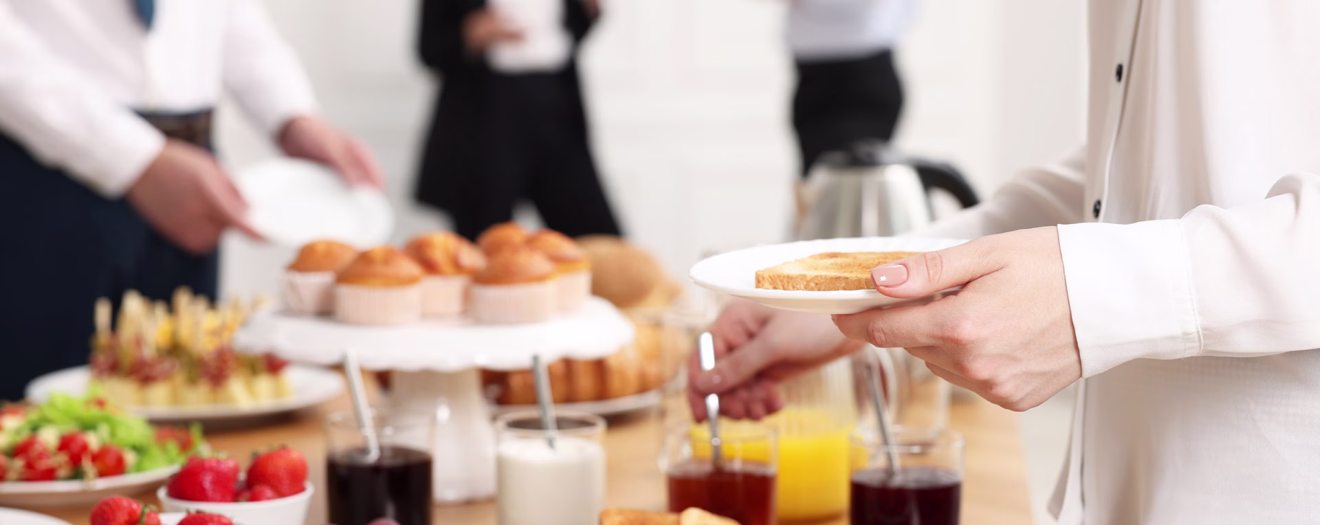 Tagungsstätte: Frühstücksbüffet